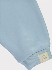 Blue Ear Detail Hooded Zip All in One